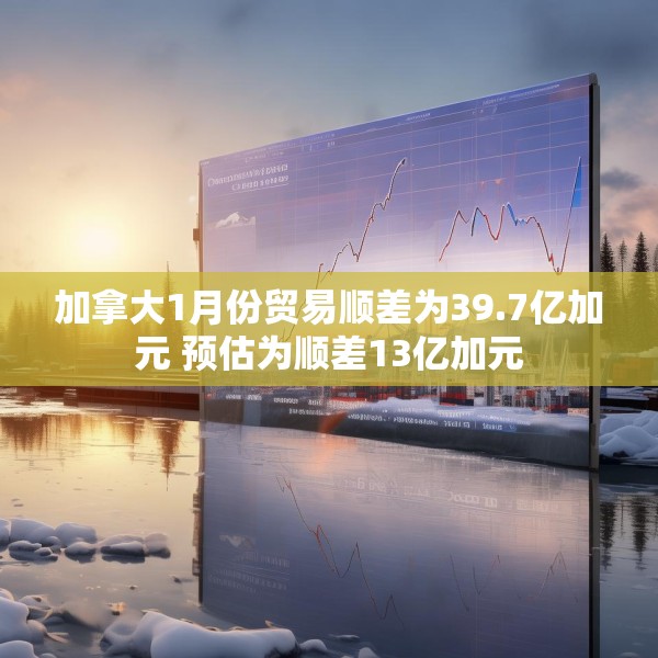 加拿大1月份贸易顺差为39.7亿加元 预估为顺差13亿加元