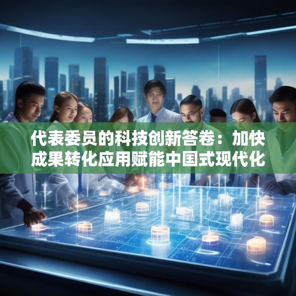 代表委员的科技创新答卷：加快成果转化应用赋能中国式现代化