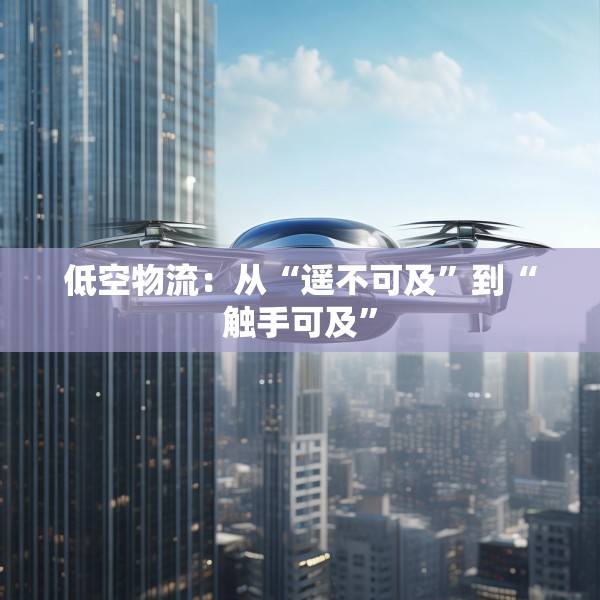 低空物流：从“遥不可及”到“触手可及”