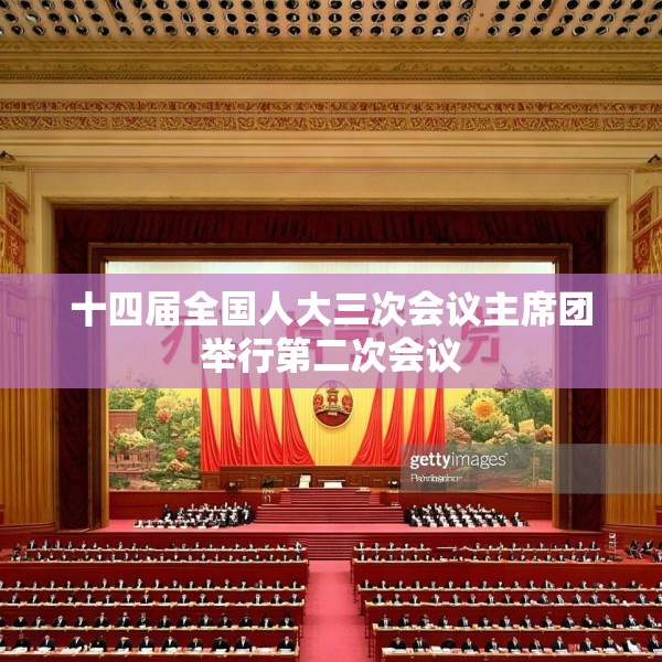 十四届全国人大三次会议主席团举行第二次会议