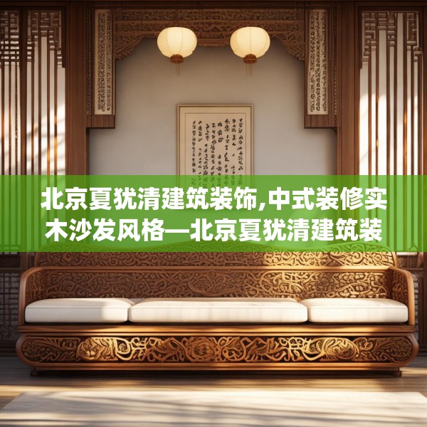 北京夏犹清建筑装饰,中式装修实木沙发风格—北京夏犹清建筑装饰213.a89b90c93fgy.100fhsg