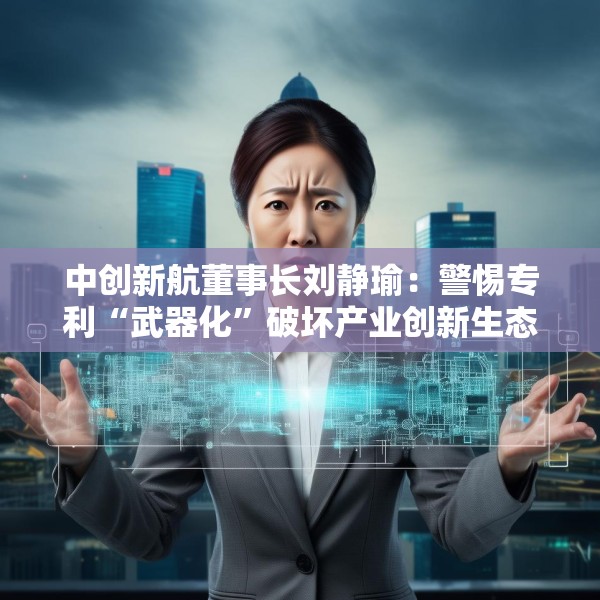 中创新航董事长刘静瑜：警惕专利“武器化”破坏产业创新生态