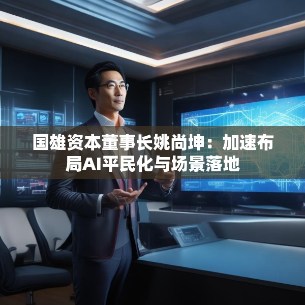 国雄资本董事长姚尚坤：加速布局AI平民化与场景落地