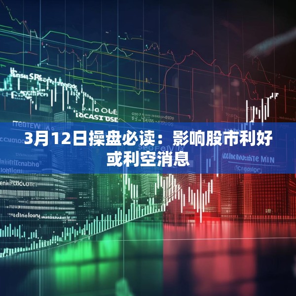 3月12日操盘必读：影响股市利好或利空消息