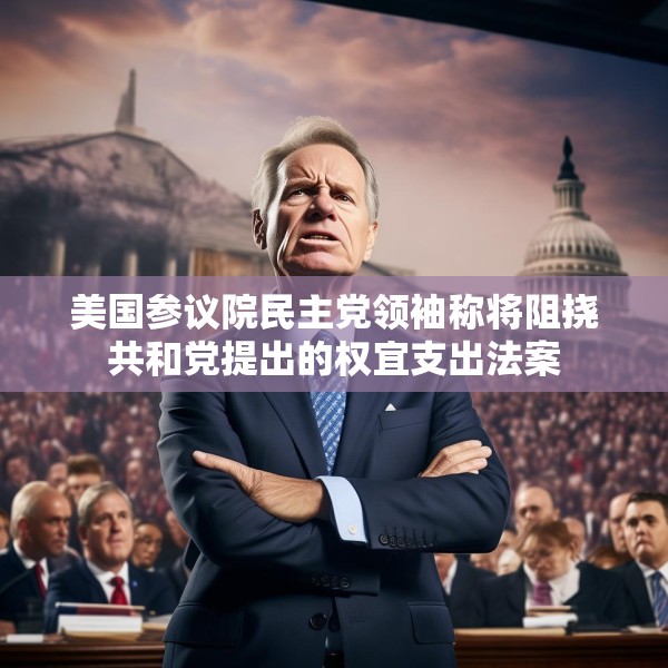 美国参议院民主党领袖称将阻挠共和党提出的权宜支出法案