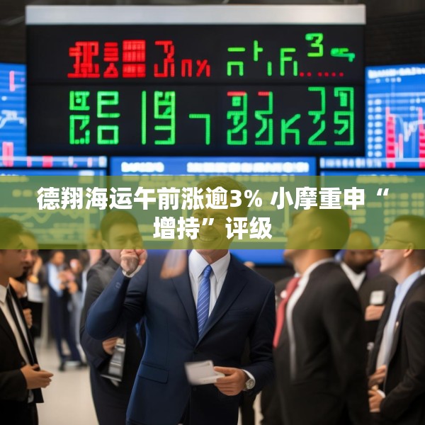 德翔海运午前涨逾3% 小摩重申“增持”评级