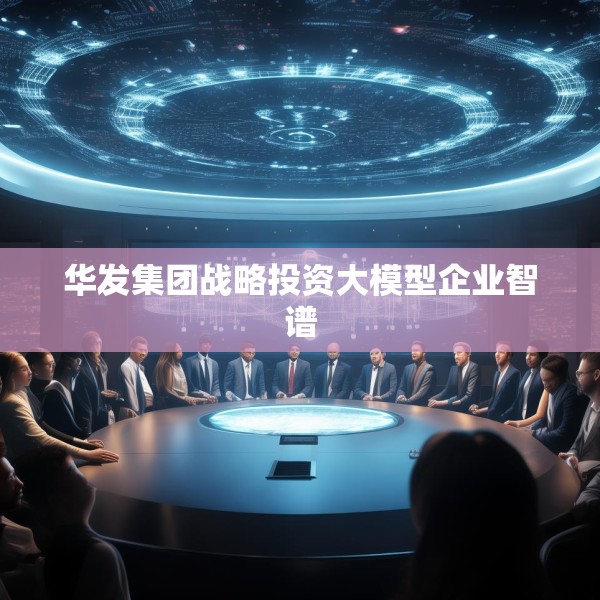 华发集团战略投资大模型企业智谱