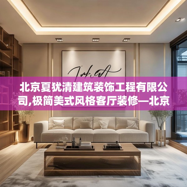 北京夏犹清建筑装饰工程有限公司,极简美式风格客厅装修—北京夏犹清建筑装饰工程有限公司528.a404b405c408fgy.415dsfds