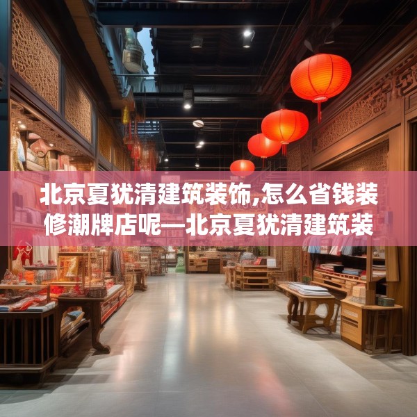 北京夏犹清建筑装饰,怎么省钱装修潮牌店呢—北京夏犹清建筑装饰157.a33b34c37fgy.44poiy