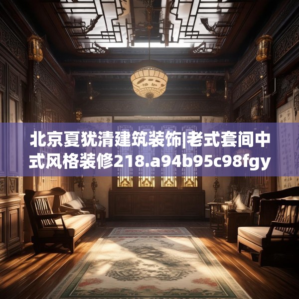 北京夏犹清建筑装饰|老式套间中式风格装修218.a94b95c98fgy.10576679