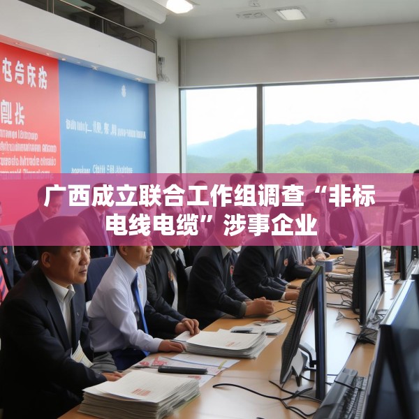 广西成立联合工作组调查“非标电线电缆”涉事企业