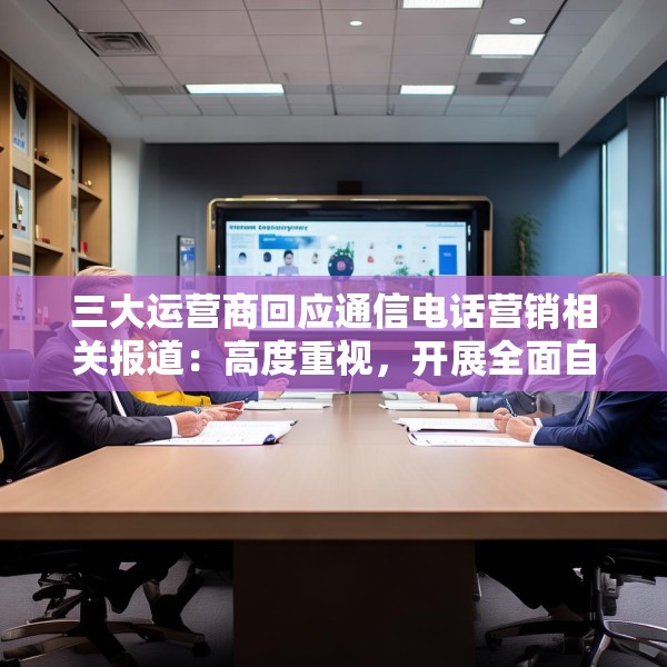 三大运营商回应通信电话营销相关报道：高度重视，开展全面自查