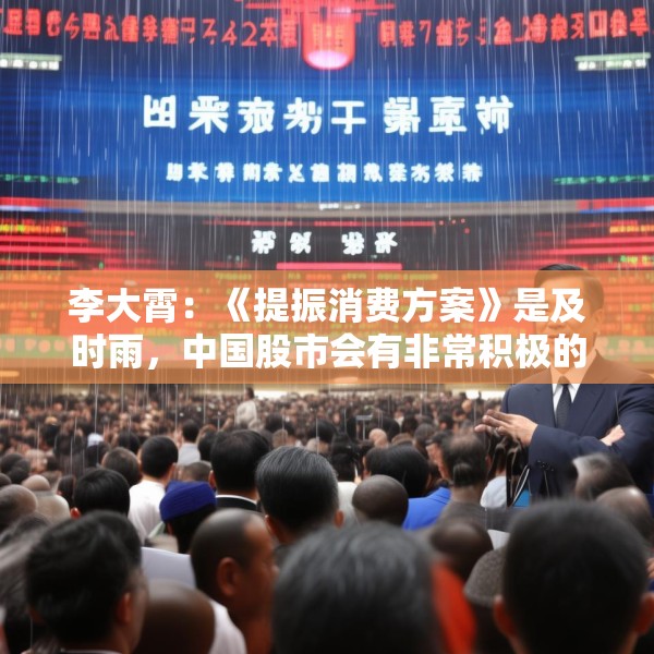 李大霄：《提振消费方案》是及时雨，中国股市会有非常积极的正面反应