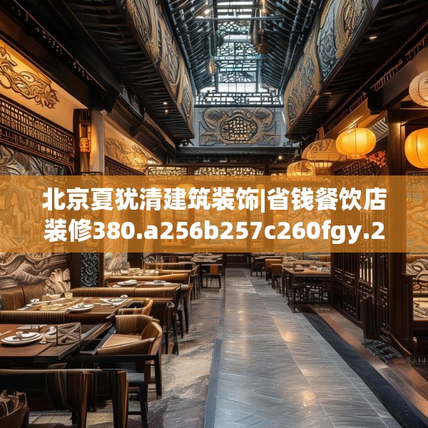 北京夏犹清建筑装饰|省钱餐饮店装修380.a256b257c260fgy.26776670