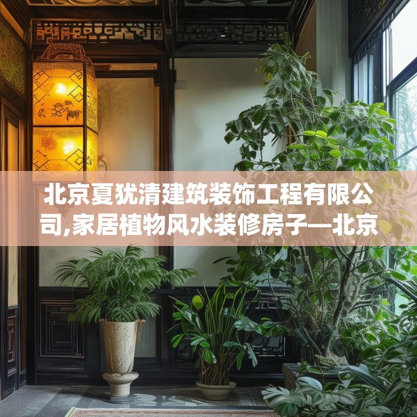 北京夏犹清建筑装饰工程有限公司,家居植物风水装修房子—北京夏犹清建筑装饰工程有限公司514.a390b391c394fgy.401sdA