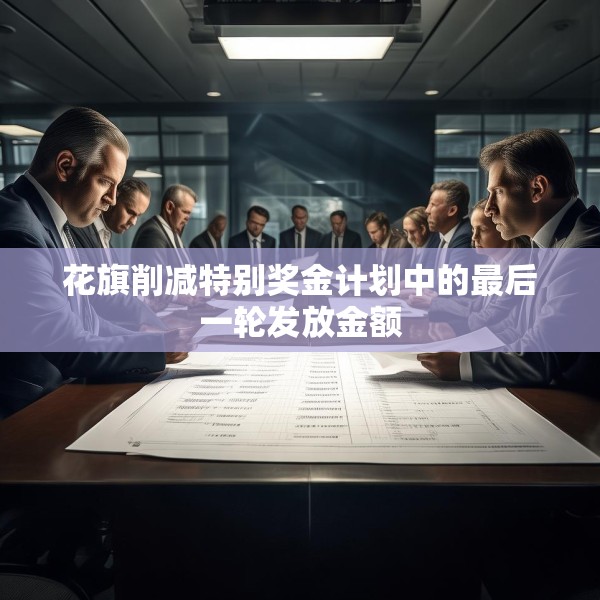 花旗削减特别奖金计划中的最后一轮发放金额
