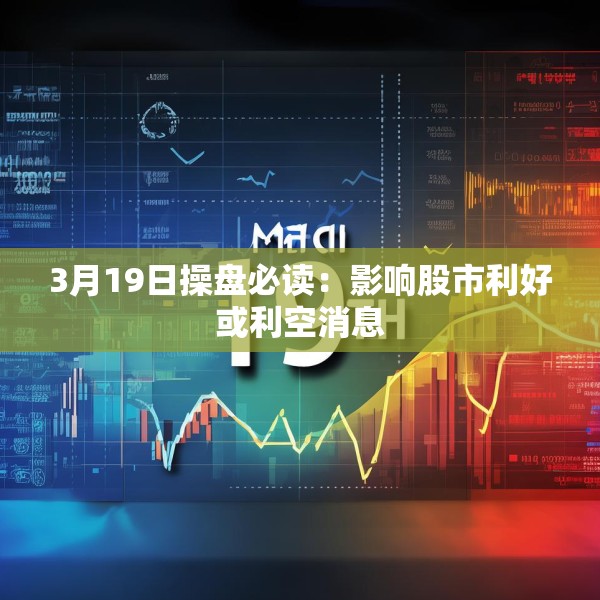 3月19日操盘必读：影响股市利好或利空消息