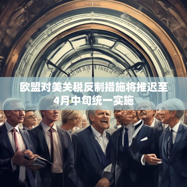 欧盟对美关税反制措施将推迟至4月中旬统一实施