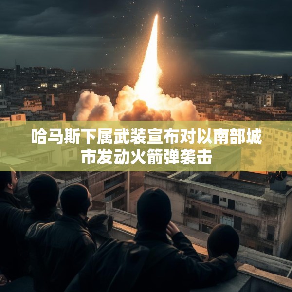 哈马斯下属武装宣布对以南部城市发动火箭弹袭击