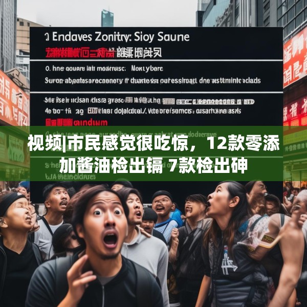 视频|市民感觉很吃惊，12款零添加酱油检出镉 7款检出砷