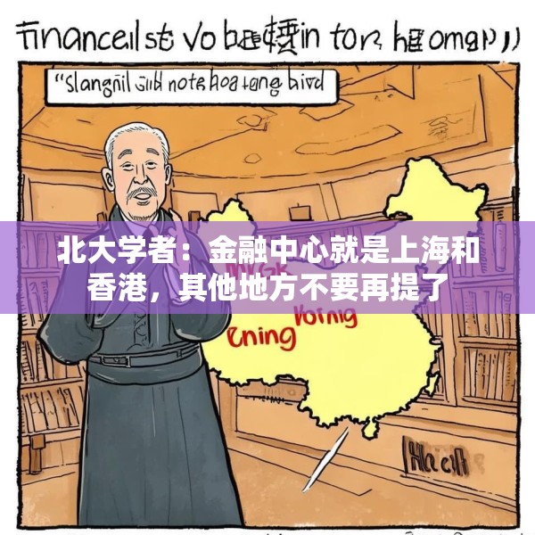 北大学者：金融中心就是上海和香港，其他地方不要再提了