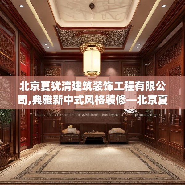北京夏犹清建筑装饰工程有限公司,典雅新中式风格装修—北京夏犹清建筑装饰工程有限公司300.a176b177c180fgy.187lkjl