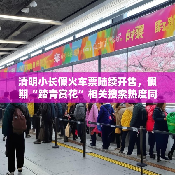 清明小长假火车票陆续开售，假期“踏青赏花”相关搜索热度同比上涨46%