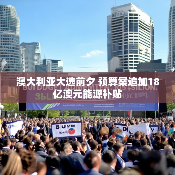 澳大利亚大选前夕 预算案追加18亿澳元能源补贴
