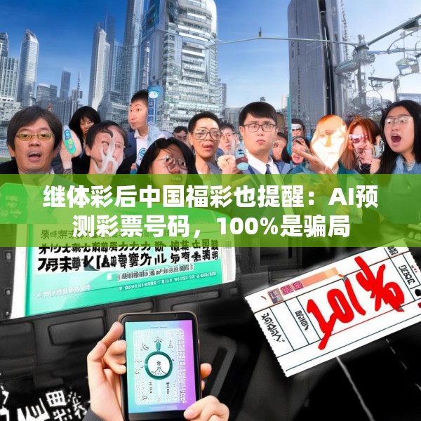 继体彩后中国福彩也提醒：AI预测彩票号码，100%是骗局