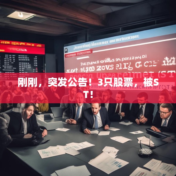刚刚，突发公告！3只股票，被ST！