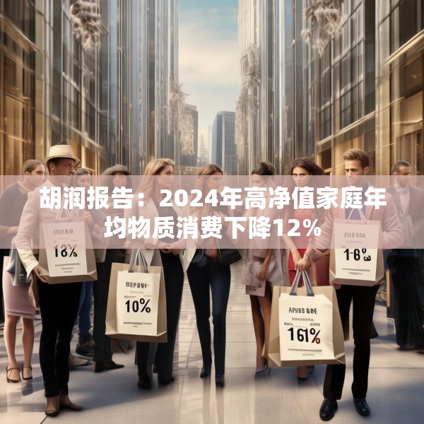 胡润报告：2024年高净值家庭年均物质消费下降12%
