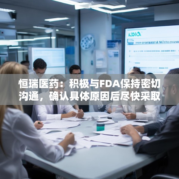 恒瑞医药：积极与FDA保持密切沟通，确认具体原因后尽快采取措施并重新提交申请