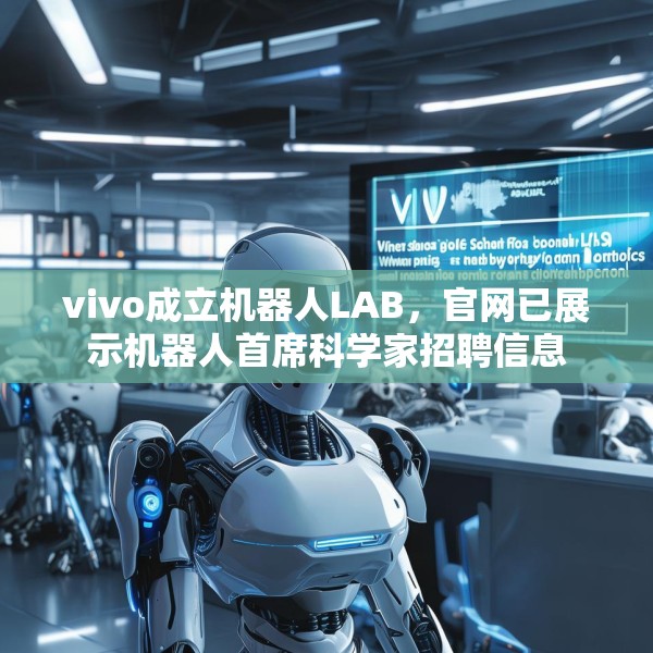 vivo成立机器人LAB，官网已展示机器人首席科学家招聘信息