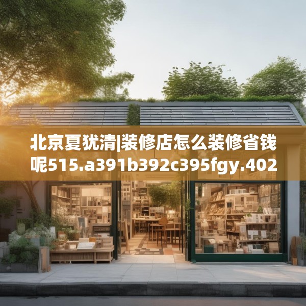 北京夏犹清|装修店怎么装修省钱呢515.a391b392c395fgy.402cvcx