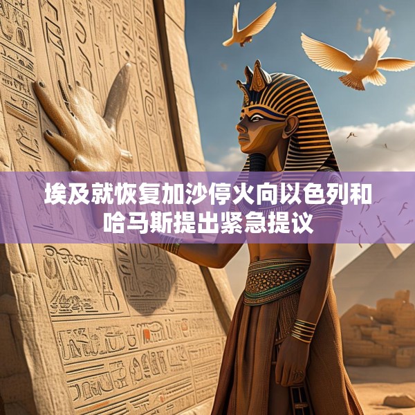 埃及就恢复加沙停火向以色列和哈马斯提出紧急提议