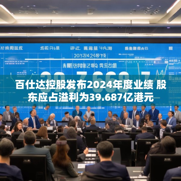 百仕达控股发布2024年度业绩 股东应占溢利为39.687亿港元