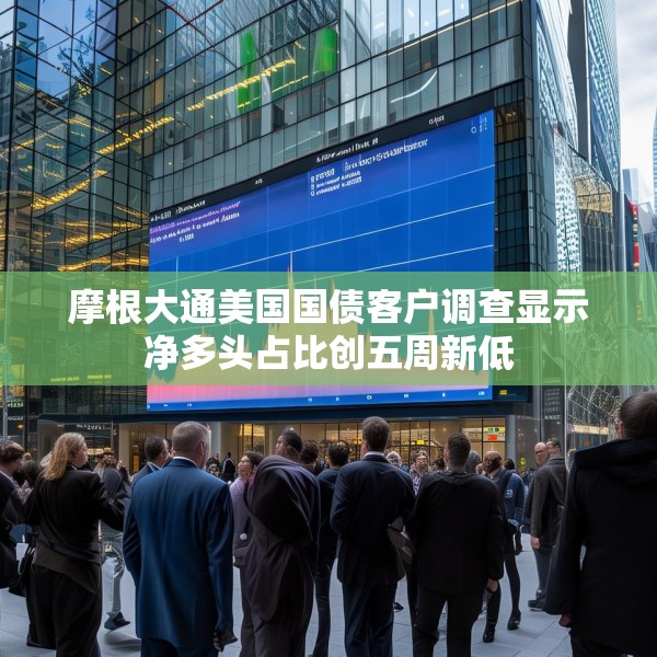 摩根大通美国国债客户调查显示净多头占比创五周新低