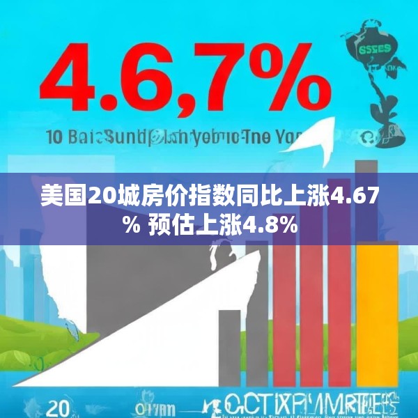 美国20城房价指数同比上涨4.67% 预估上涨4.8%