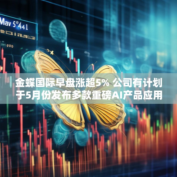 金蝶国际早盘涨超5% 公司有计划于5月份发布多款重磅AI产品应用