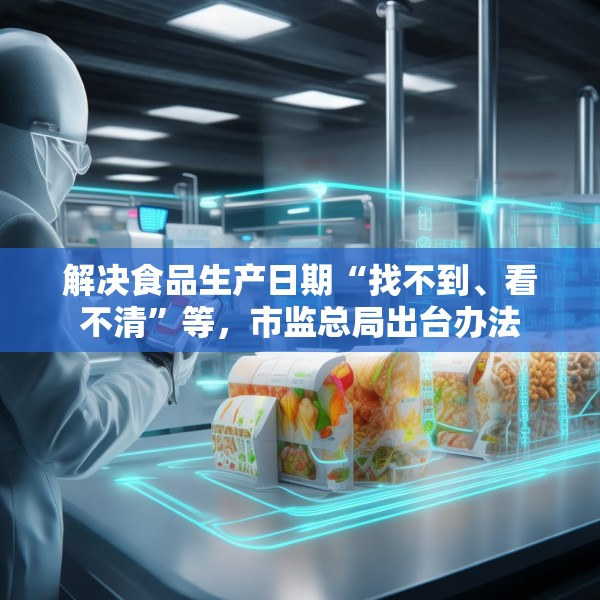 解决食品生产日期“找不到、看不清”等，市监总局出台办法