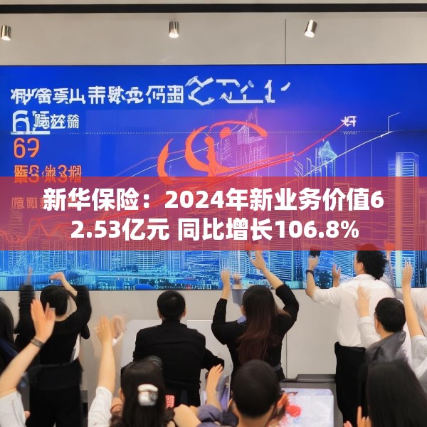 新华保险：2024年新业务价值62.53亿元 同比增长106.8%