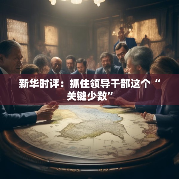 新华时评：抓住领导干部这个“关键少数”