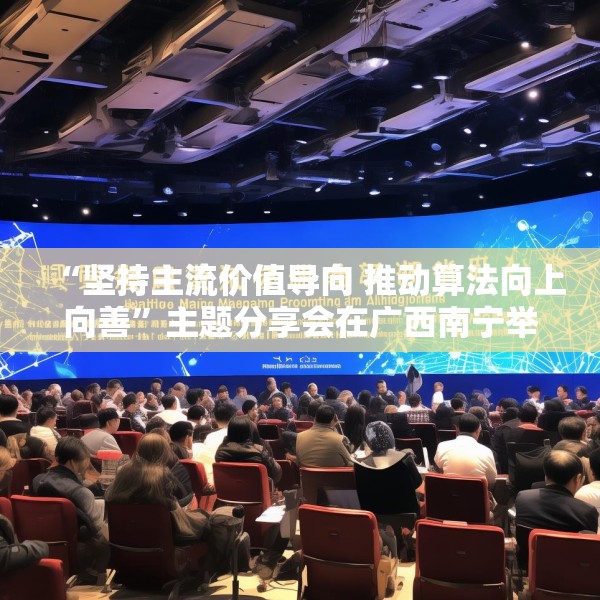 “坚持主流价值导向 推动算法向上向善”主题分享会在广西南宁举行