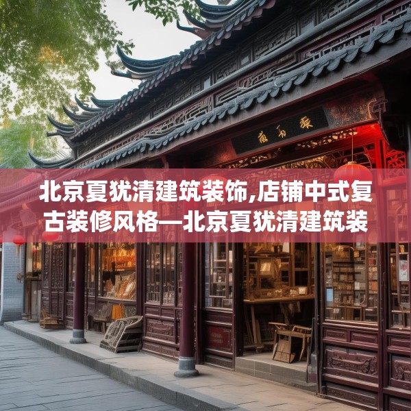 北京夏犹清建筑装饰,店铺中式复古装修风格—北京夏犹清建筑装饰261.a137b138c141fgy.148fghfd