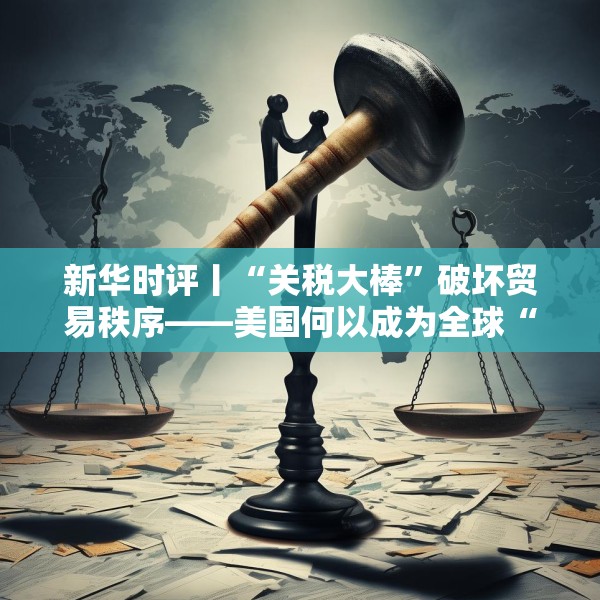 新华时评丨“关税大棒”破坏贸易秩序——美国何以成为全球“风险源”