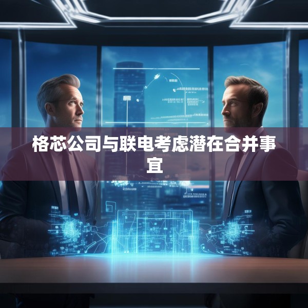 格芯公司与联电考虑潜在合并事宜