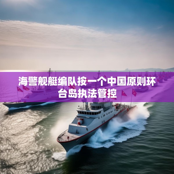 海警舰艇编队按一个中国原则环台岛执法管控