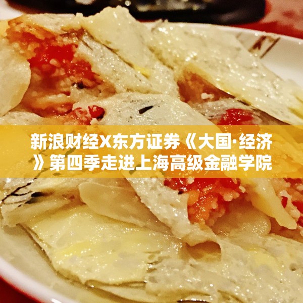 新浪财经X东方证券《大国·经济》第四季走进上海高级金融学院