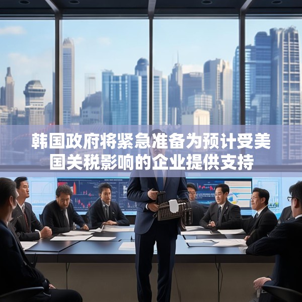 韩国政府将紧急准备为预计受美国关税影响的企业提供支持