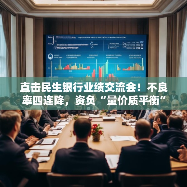 直击民生银行业绩交流会！不良率四连降，资负“量价质平衡”